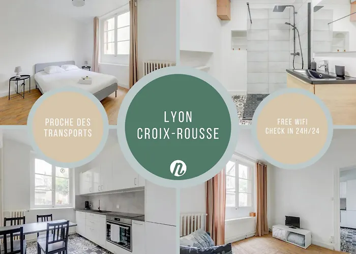 Apartment Le White Cozy - - Croix Rousse