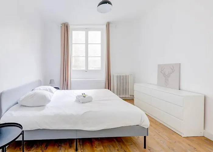 Le White Cozy - - Croix Rousse Apartment