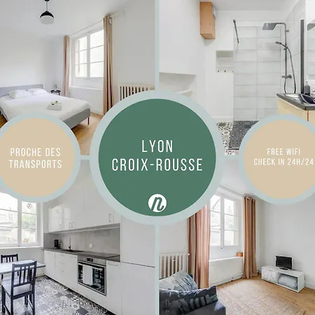 شقة Le White Cozy - - Croix Rousse